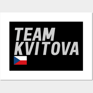 Team Kvitova Posters and Art